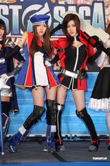 组图：By2性感Cosplay装 自曝曾同时喜欢一男生