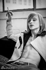 组图：乌克兰妖孽男模斯蒂夫写真雌雄同体