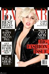 组图：Lady Gaga最新写真利落短发裸泄八字乳