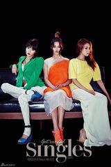 高清组图：韩团4minute时尚写真缤纷秀丽