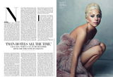 高清图：Lady Gaga登《名利场》全裸拍风情大片