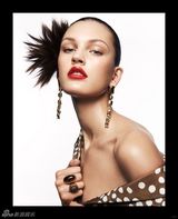 高清组图：超模阿丽-斯黛芬丝美图集锦100张