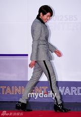 组图：众星亮相SBS演艺大赏红毯 刘在石获大赏