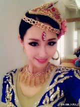 组图：平安女友朱洁静美图 温婉端庄