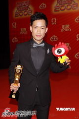 高清组图：TVB42周年台庆颁奖 众艺人与小浪合影 