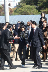 高清组图：韩组合超新星成员允学入伍 将成陆军士兵