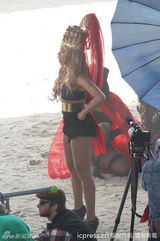 组图：碧昂斯拍摄新单曲MV化身角斗士显女将风范