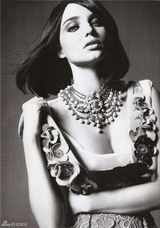 组图：超模米兰达-可儿登《Vogue》性感热辣