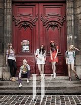 组图：金希澈f(x)少时等SM公司艺人巴黎拍写真