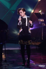 高清组图：黄耀明古巨基陈洁仪录制《劲歌金曲》