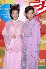 组图：曾志伟蒙嘉慧胡杏儿等录节目卖力演出