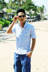 组图：张晓龙陈紫函微电影上线 演绎巴厘岛故事