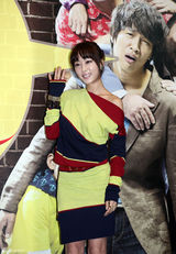 组图：车太贤姜艺苑新片《Hello Ghost》媒体试映