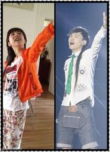 组图：张玮粉友逆袭晒造型：连德性都一样