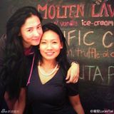 组图：张柏芝素颜享美食 穿热裤被赞青春靓丽