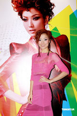 幻灯：郑秀文许志安相拥献唱 梁洛施李嘉欣捧场