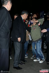 组图：李安压轴现身张震婚宴 劝其听老婆话