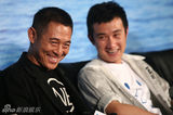 幻灯图：《海洋天堂》发布会 李连杰曝侄子曾自闭