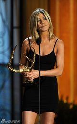 高清组图：安妮斯顿约翰逊迪亚兹捧场男士选择奖