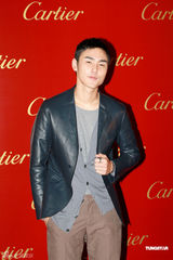 高清组图：刘嘉玲阮经天张智霖出席名店开幕派对