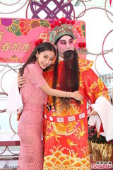 组图：AngelaBaby落选十大宅男女神 称不想再做