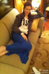 组图：宋汶霏生前微博靓照 二姐清纯动人