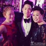 组图：吴建豪补办婚礼 言承旭及王力宏夫妇到贺