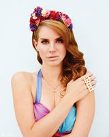 高清图：新晋女歌手拉娜-德雷写真复古卷发迷人