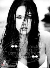 高清组图：梅根-福克斯登《ELLE》封面