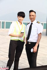 组图：胡杏儿拒谈黄宗泽 看好马国明夺视帝