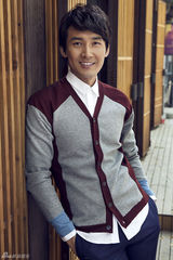 组图：张铎冬日写真阳光型男尽显时尚魅力