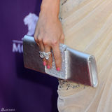 高清组图：凯莉-安德伍德裸色抹胸礼服性感亮相