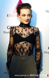 高清图：莉顿-梅斯特芝加哥献声 绯闻女孩内衣外穿