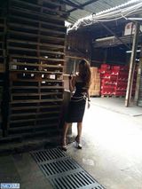 组图：孙敬媛香港拍摄MV 变身帅气女特工