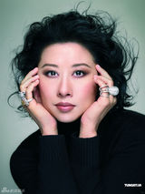 高清组图：王菲刘嘉玲舒淇入选香港美人展美态 