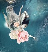 董璇高云翔水下情人节大片 变仙子演不老爱情(组图)