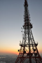 高清图：新浪娱乐探访韩国 登N首尔塔俯瞰城市