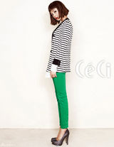 高清组图：尹胜雅七彩春装写真变身可爱精灵