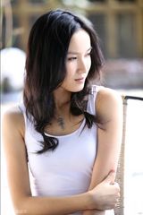 幻灯图：邹涵虹全新秋日写真 展邻家女孩清澈气息