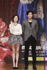 独家：河智苑朱镇模等亮相新剧《奇皇后》发布