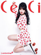 组图：miss A秀智清纯不失性感演绎双重魅力