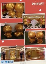 组图：Hello Kitty40周年巡展亮相上海萌翻网友