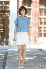 组图：郭静出道6年瘦到见骨 期待40岁结婚