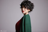 组图：李湘优雅圣诞写真 短发造型显时尚摩登
