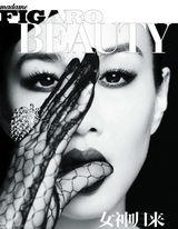 组图：钟丽缇《费加罗》封面大片红唇性感