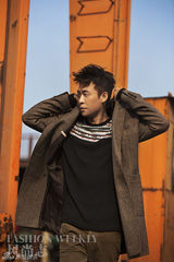 组图：张译《风尚志》型男大片 深秋男人本色