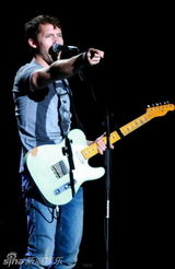 组图：詹姆斯-布朗特北京演唱会