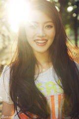 组图：管乐清新写真曝光 朴实自然风格受认可