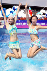 组图：南国标准美女赛 选手清凉外拍显凹凸身材