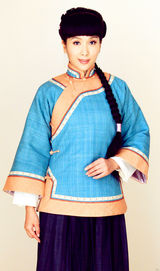 组图：杨恭如《江山风雨几多情》杀青10款造型曝光